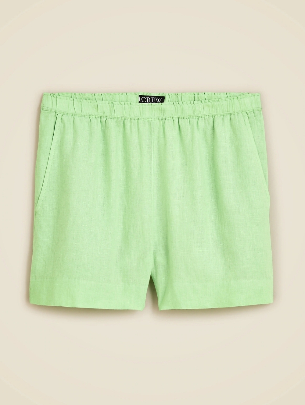 J Crew 3" Stratus short in linen